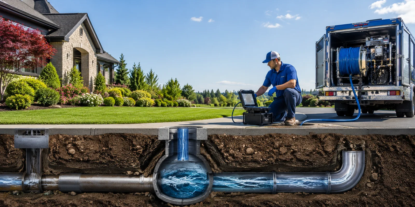 Drainage restoration information for Martensdale, IA